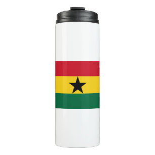 Ghana Flag Thermal Tumbler