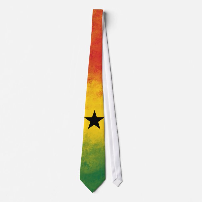 Ghana Flag Tie (Front)