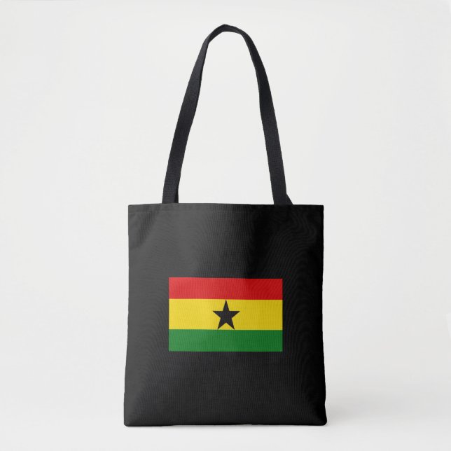 Ghana Flag  Tote Bag (Front)