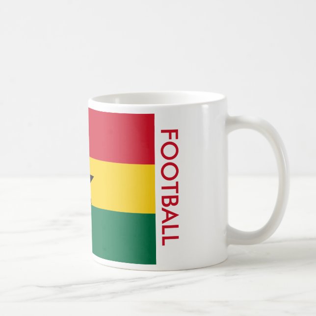 GHANA FOOTBALL COFFEE MUG (Right)
