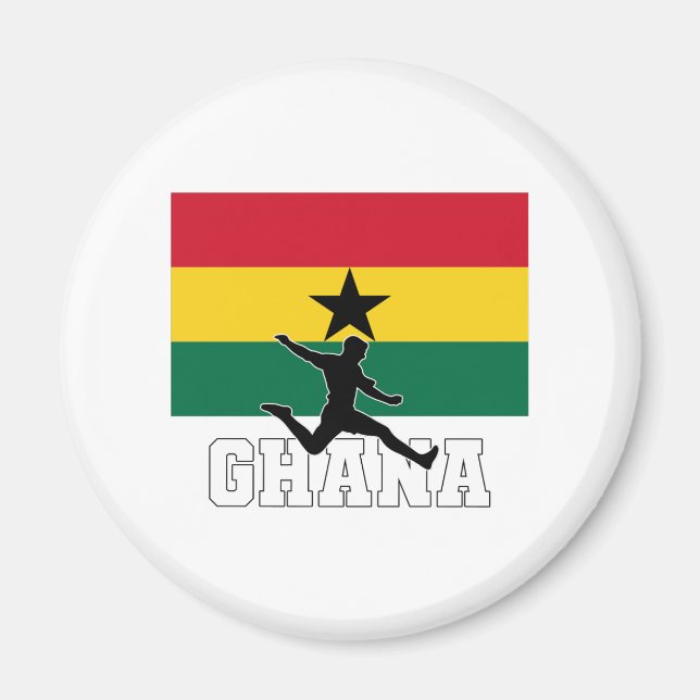 Ghana Football Soccer National Team Magnet (Front)
