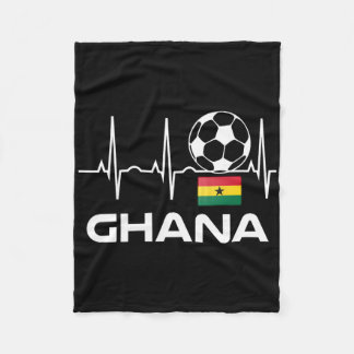 Ghana Footbyll Jersey Shirt Men Women Footbyll Gif Fleece Blanket