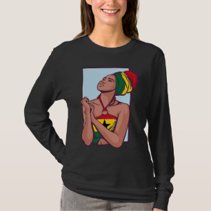 Ghana Ghanaian Flag Africa Proud Princess Queen Me T-Shirt