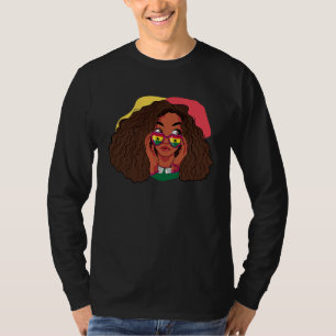 Ghana Ghanaian Flag Africa Proud Princess Queen Me T-Shirt