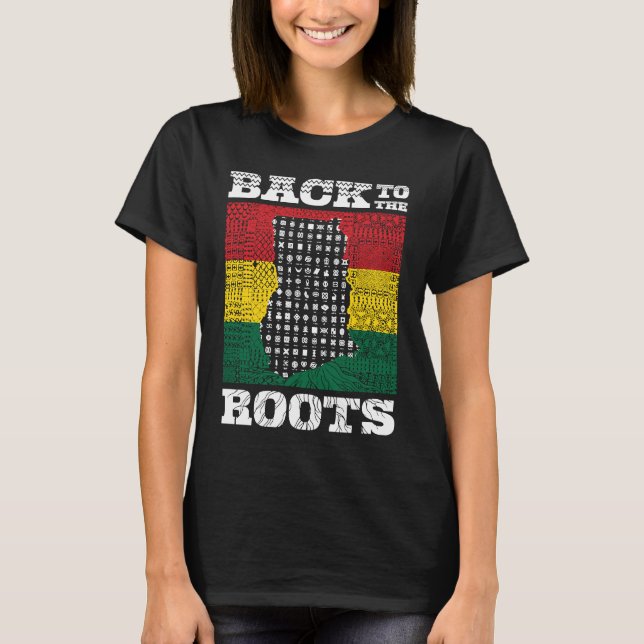 Ghana Ghanaian Ghana Flag Ghana  Ghana Fans Ghana  T-Shirt (Front)