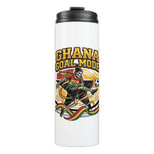 Ghana Goal Mode Skeleton Striker Nations Streetwea Thermal Tumbler