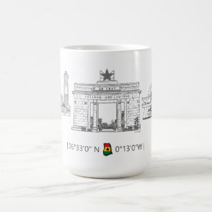 Ghana Icons coffee mug