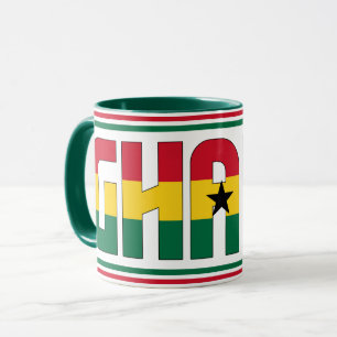 Ghana Islands National Flag Patriotic Coffee Mug