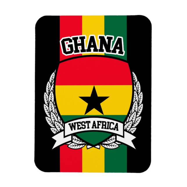 Ghana Magnet (Vertical)
