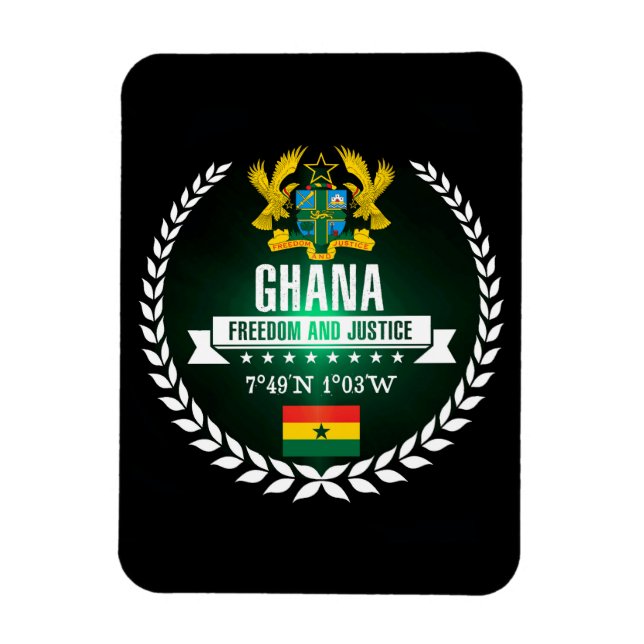 Ghana Magnet (Vertical)