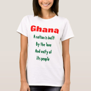 Ghana nations unity t-shirts