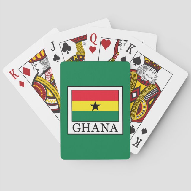 Ghana Playing Cards (Back)