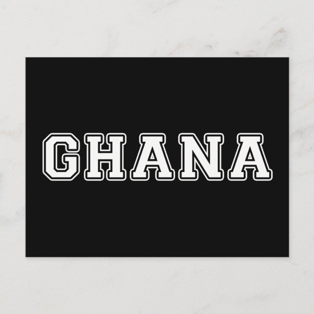 Ghana Postcard (Front)