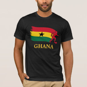 Ghana Soccer Flag T-Shirt