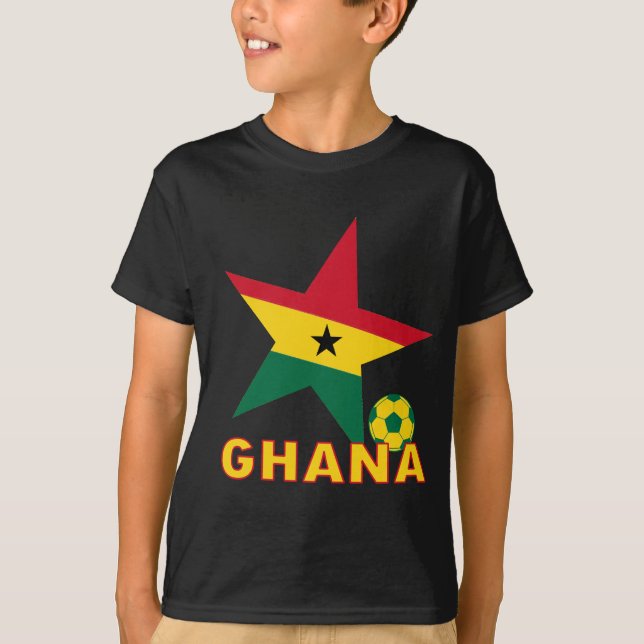Ghana Soccer Stars T-Shirt (Front)