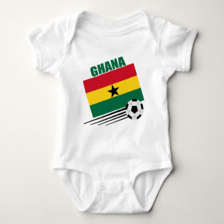 Ghana Soccer Team Baby Bodysuit