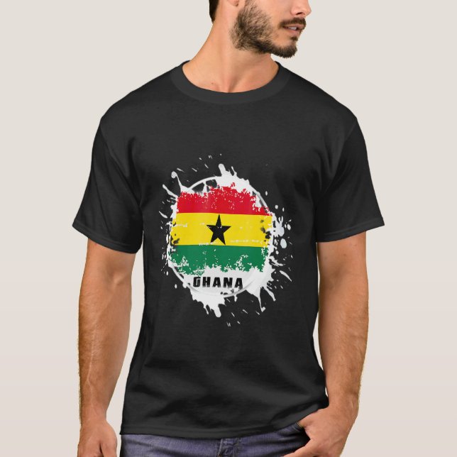 Ghana Splash T-Shirt (Front)
