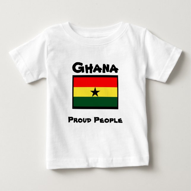 ghana t-shirts_proud people baby T-Shirt (Front)