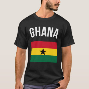 Ghana Vacation Souvenir Ghanaian Flag Ghana Flag T-Shirt
