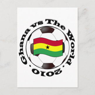 Ghana vs The World Postcard