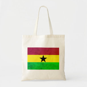 Ghana (West Africa) Flag Tote Bag