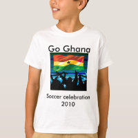 Ghana world cup soccer t-shirts