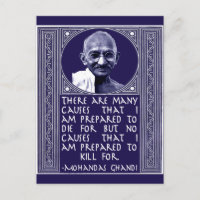 Ghandi on Causes