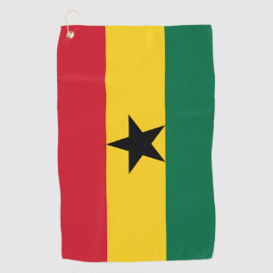 Ghanian Flag & Ghana golf holiday /sports Towel
