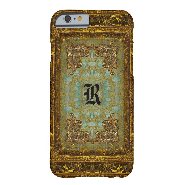 Ghastline Baroque Monogram Case-Mate iPhone Case (Back)