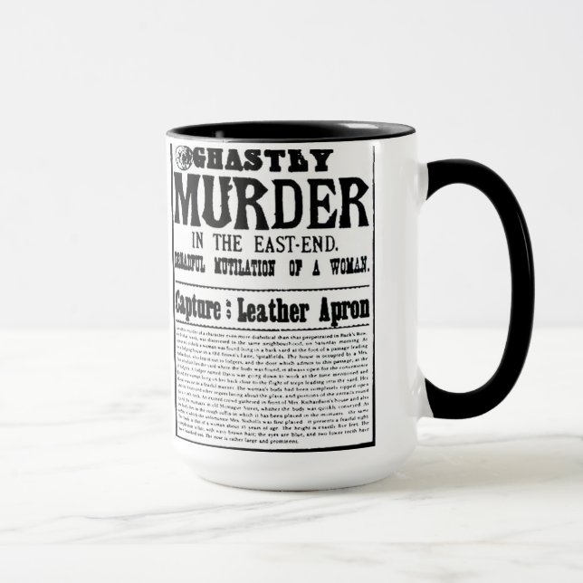 Ghastly Murder Mug (Right)