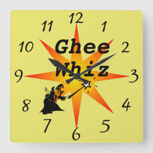Ghee Whiz Wall Clock
