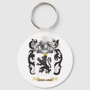 Ghelardi Coat of Arms (Family Crest) Key Ring