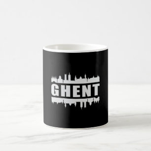 Ghent Belgium City Skyline Cityscape Funny Gift Coffee Mug