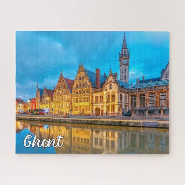 Ghent, Belgium Jigsaw Puzzle (Horizontal)