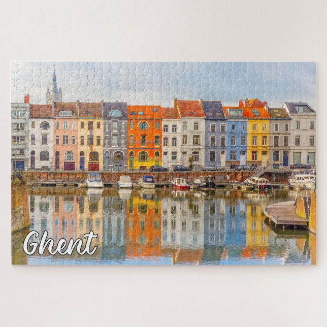 Ghent, Belgium Jigsaw Puzzle (Horizontal)