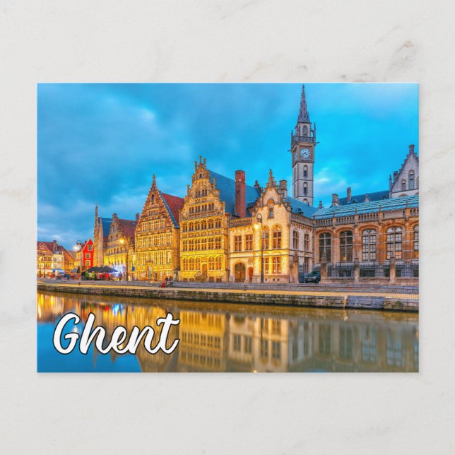 Ghent, Belgium Postcard (Front)