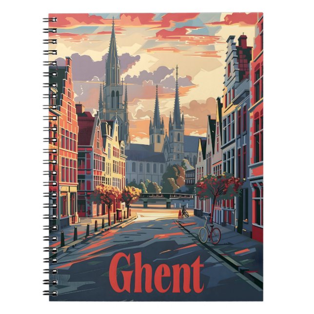Ghent Notebook (Front)