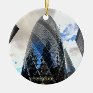 Gherkin Ceramic Ornament
