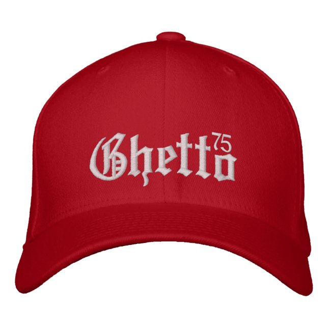 Ghetto75 Embroidered Hat (Front)