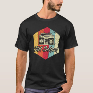 Ghetto Blaster 80's 90's Party Hip Hip Rap R&b Ret T-Shirt