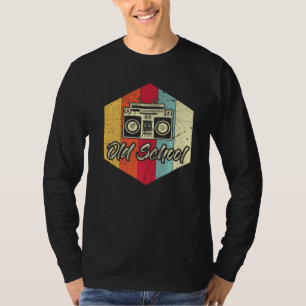 Ghetto Blaster 80's 90's Party Hip Hip Rap R&b Ret T-Shirt
