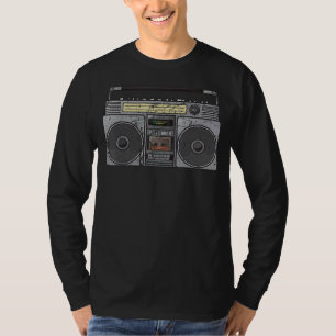 Ghetto Blaster 80's 90's Party Hip Hip Rap R&b Vin T-Shirt