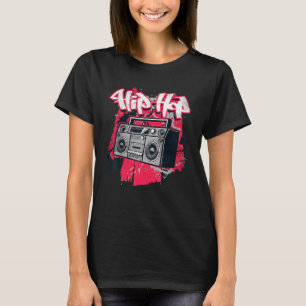 Ghetto Blaster 80's 90's Party Hip Hip Rap R&b Vin T-Shirt