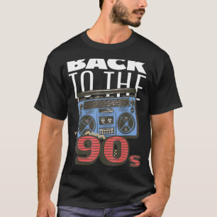 Ghetto Blaster Back To 90's Party Hip Hip Rap R&b  T-Shirt