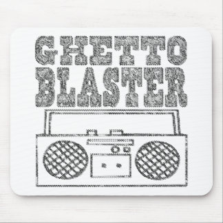 Ghetto Blaster-Mousepad Mouse Pad