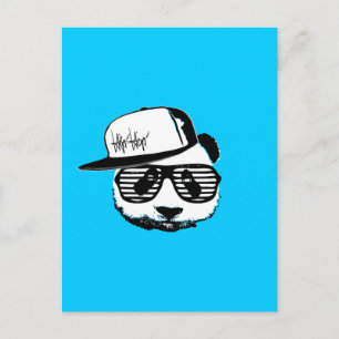 Ghetto panda postcard