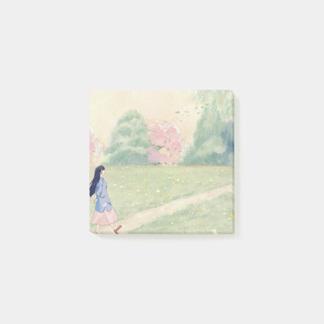 Ghibli Inspired Style 3 Sticky Notes (Front)