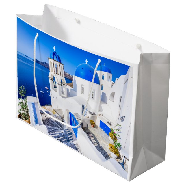 Ghift bag Oia Santorini  (Front Angled)