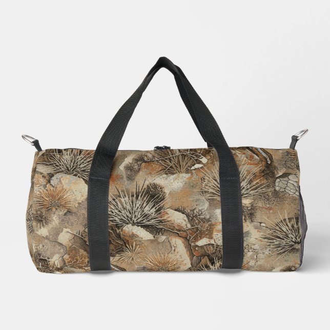  Ghillie Suit Camouflage Desert Duffle Bag (Front)