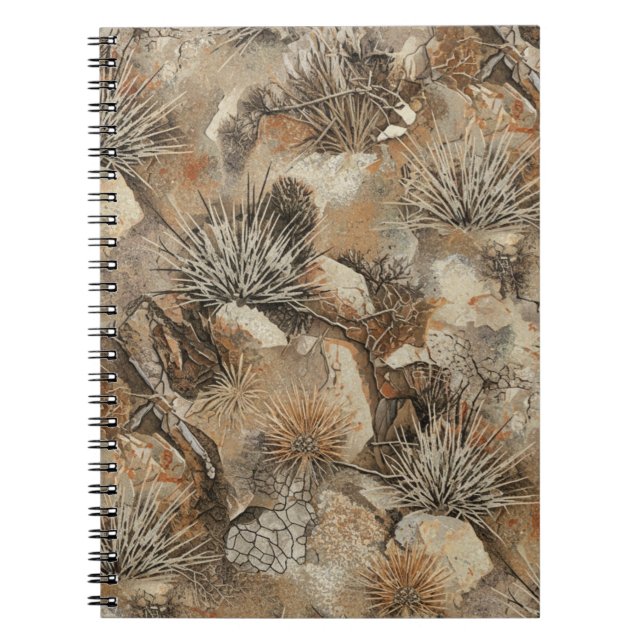  Ghillie Suit Camouflage Desert Notebook (Front)